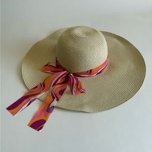 Serra Ladies Beige Beach Sun Hat